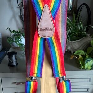 Rainbow Striped Men's Bag